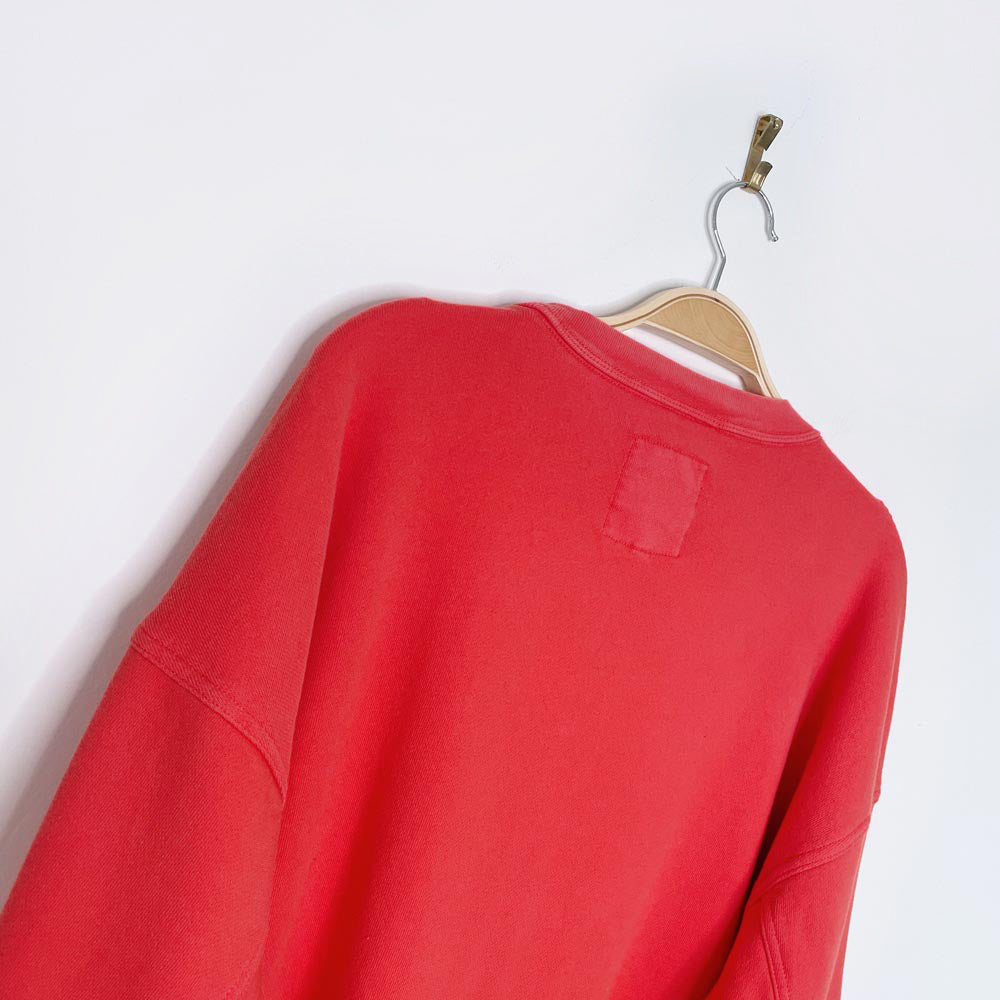 aerie embroidered heart oversized crew