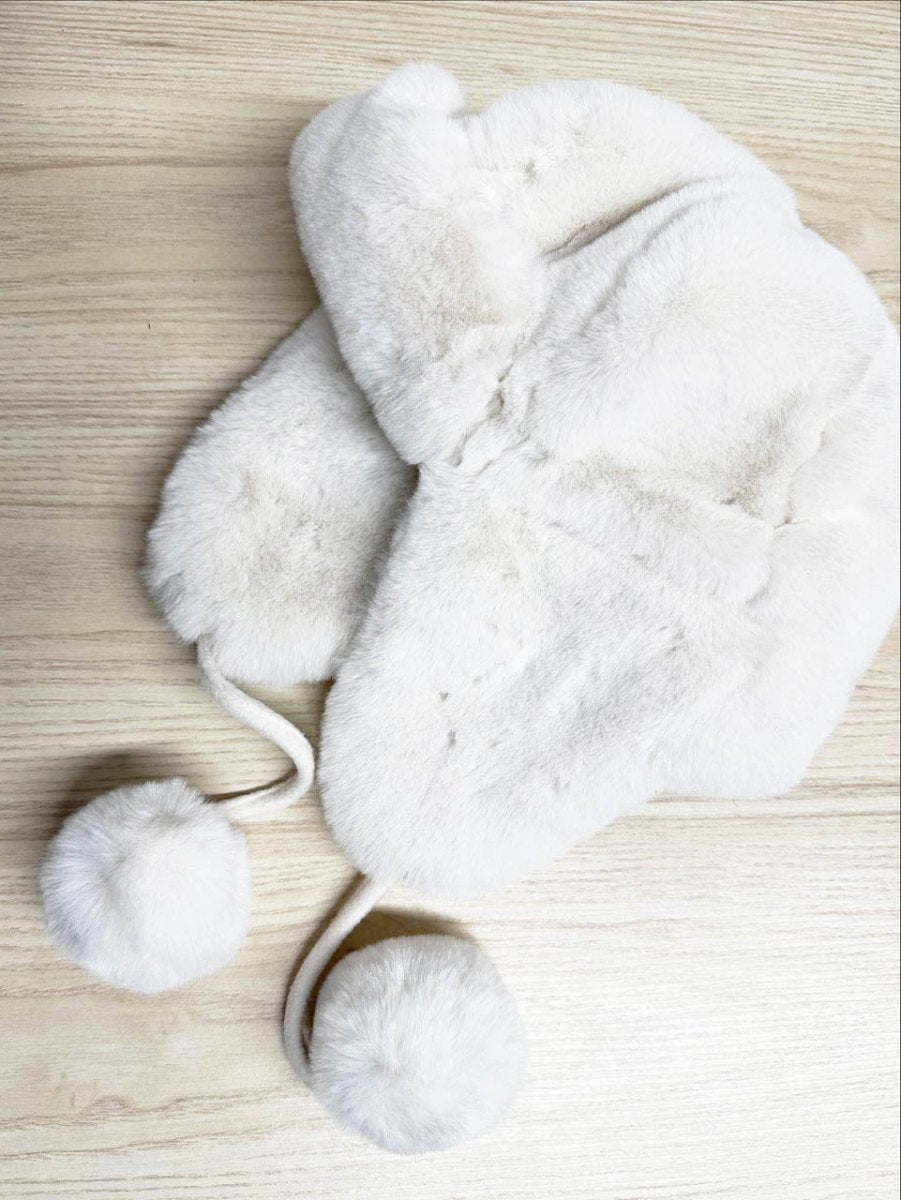 aerie faux fur plush trapper hat - good market thrift store