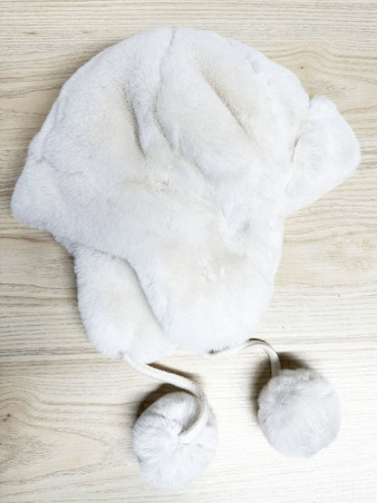 aerie faux fur plush trapper hat - good market thrift store