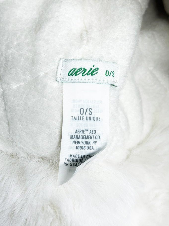 aerie faux fur plush trapper hat - good market thrift store