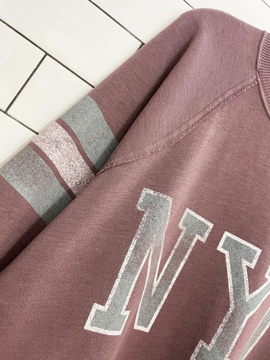 aerie NYC spellout boxy relaxed sweatshirt | american eagle - good market thrift store