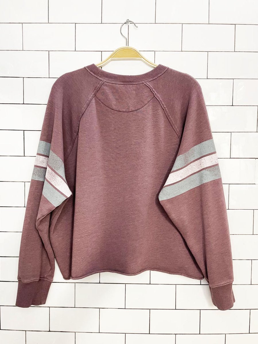 aerie NYC spellout boxy relaxed sweatshirt | american eagle - good market thrift store