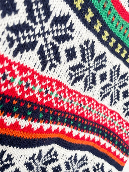 aerie oversized fair isle knit chalet sweater - good market thrift store