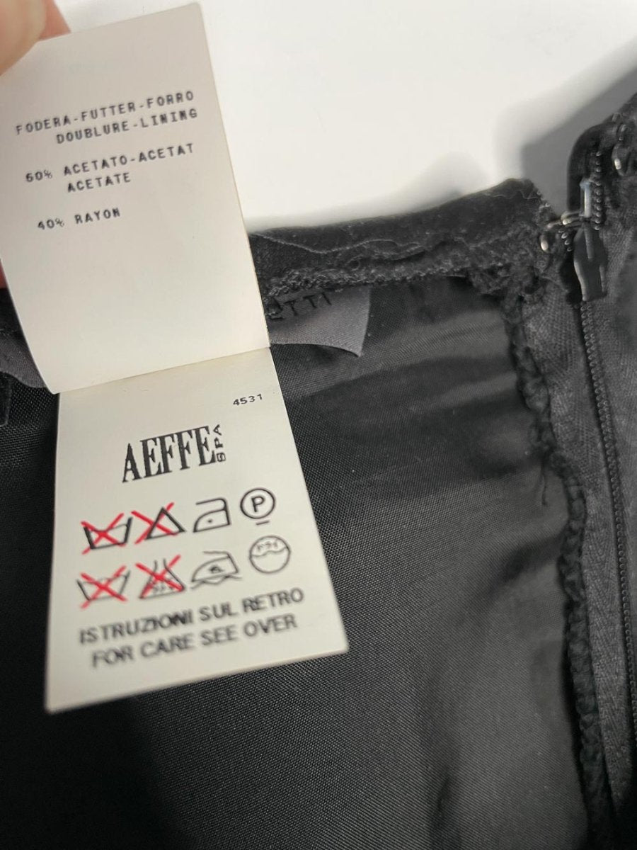 alberta ferretti 100% silk goth tiered organza lace ruffle maxi skirt - good market thrift store