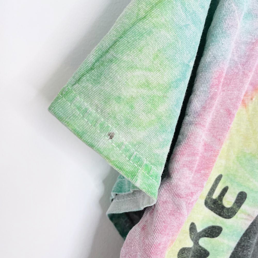 spencers trippin aliens tie dye tee - good market thrift store