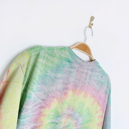 spencers trippin aliens tie dye tee - good market thrift store