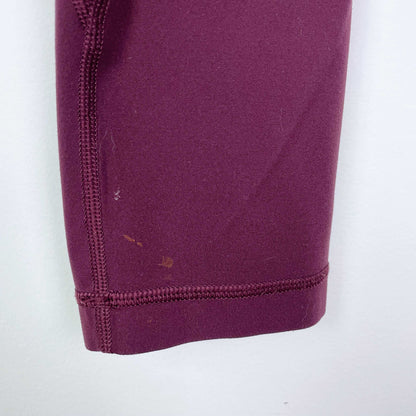 lululemon align crop dark adobe - size 4