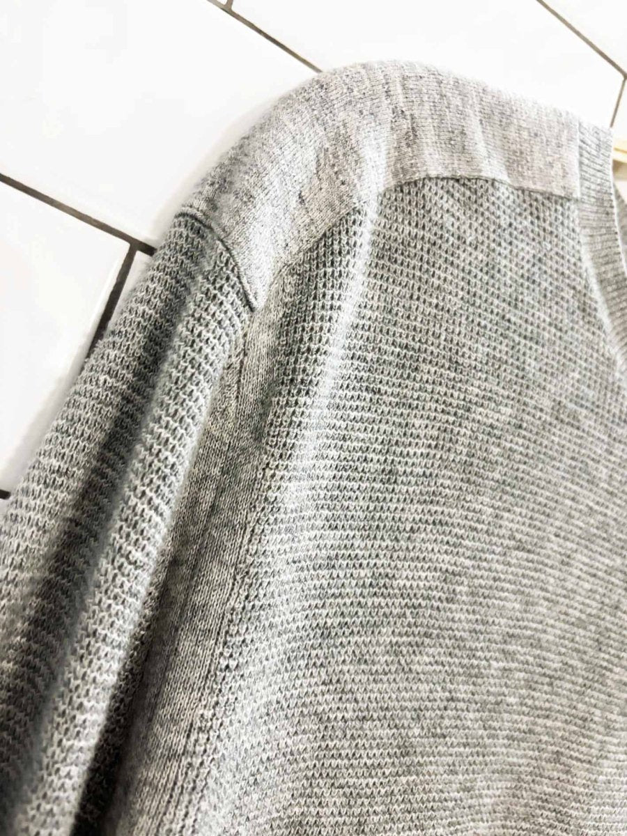 all saints bram crewneck knit sweater - good market thrift store