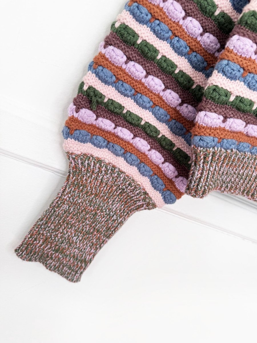 allison new york 2026 adelle chunky knit puff sleeve sweater - good market thrift store