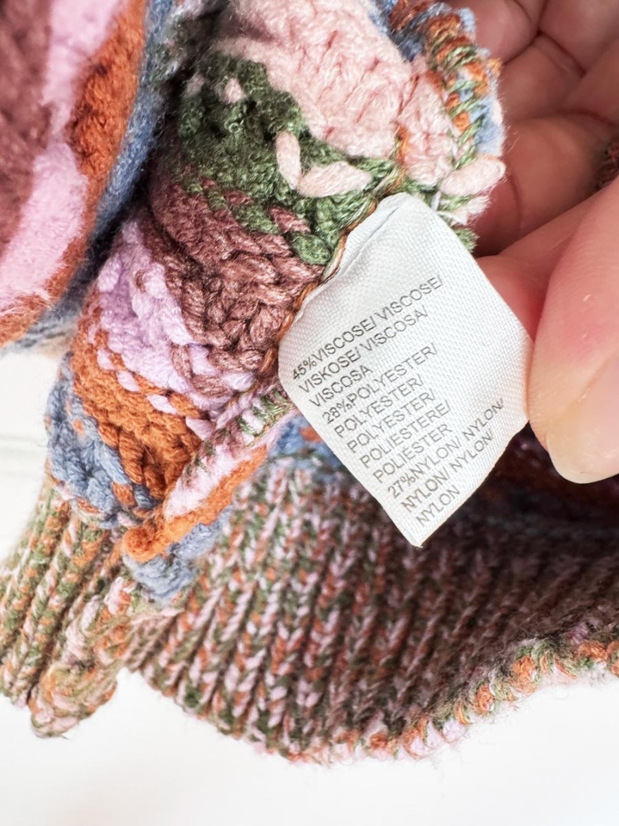 allison new york 2026 adelle chunky knit puff sleeve sweater - good market thrift store