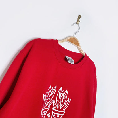 aloe you very much graphic sweatshirt