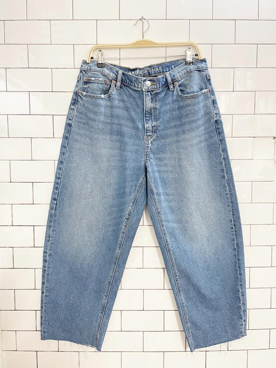 american eagle barrel leg jeans - good market thrift store