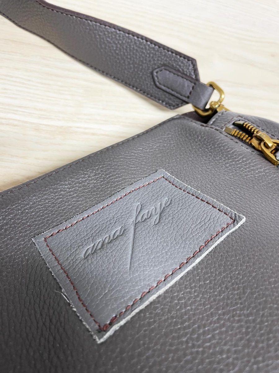 ana faye soft leather tassel convertible bag - good market thrift store
