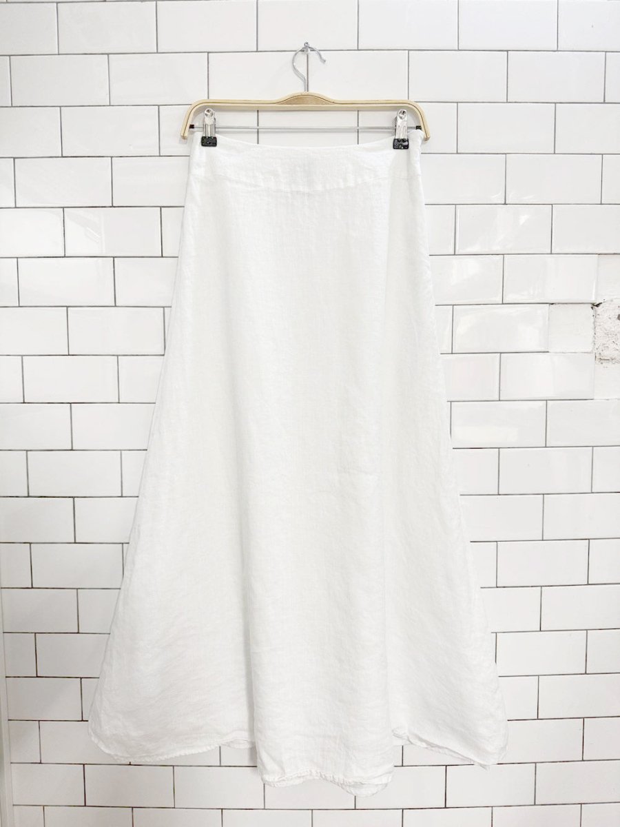 ann taylor 100% linen maxi skirt - good market thrift store
