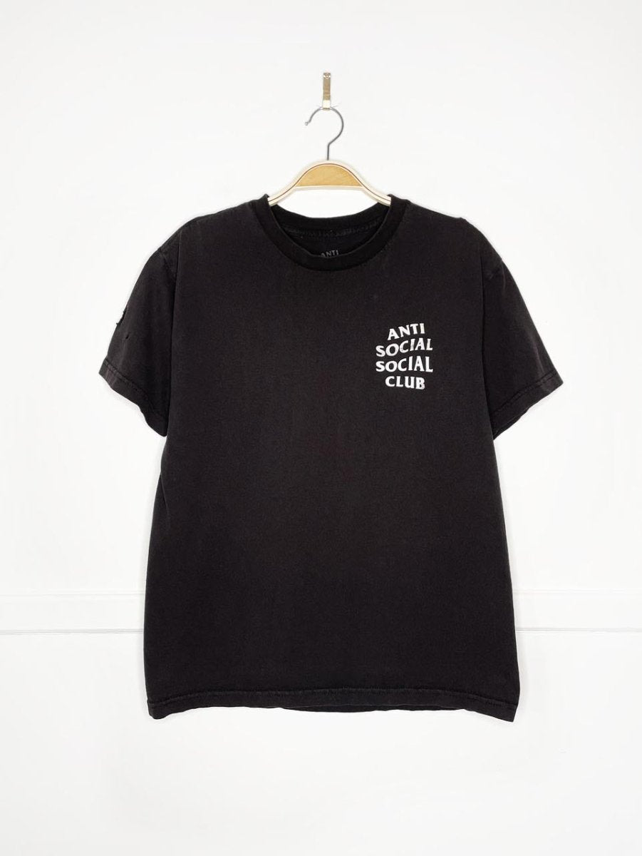 anti social social club band tee | made in USA | assc - good market thrift store