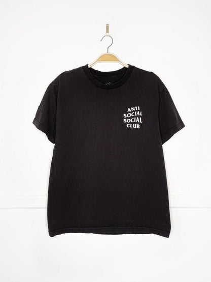 anti social social club band tee | made in USA | assc - good market thrift store