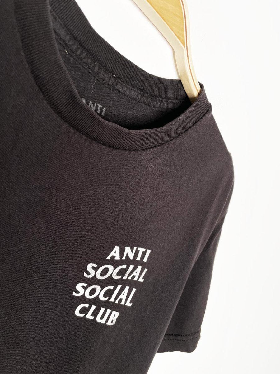 anti social social club band tee | made in USA | assc - good market thrift store