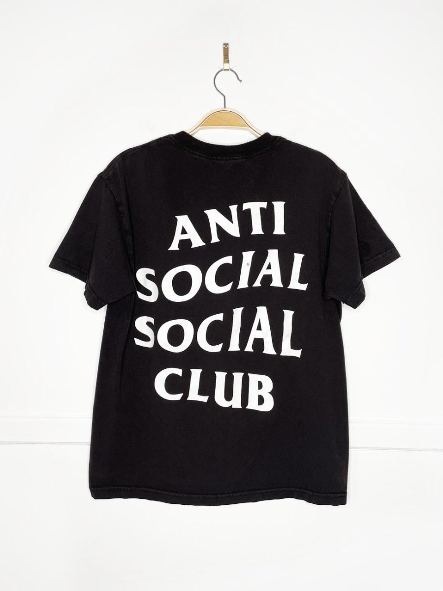 anti social social club band tee | made in USA | assc - good market thrift store