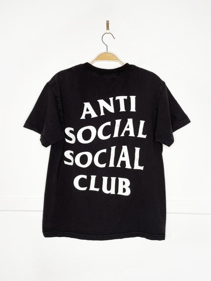 anti social social club band tee | made in USA | assc - good market thrift store