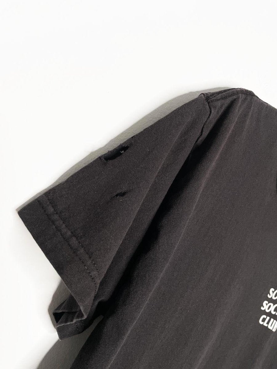 anti social social club band tee | made in USA | assc - good market thrift store