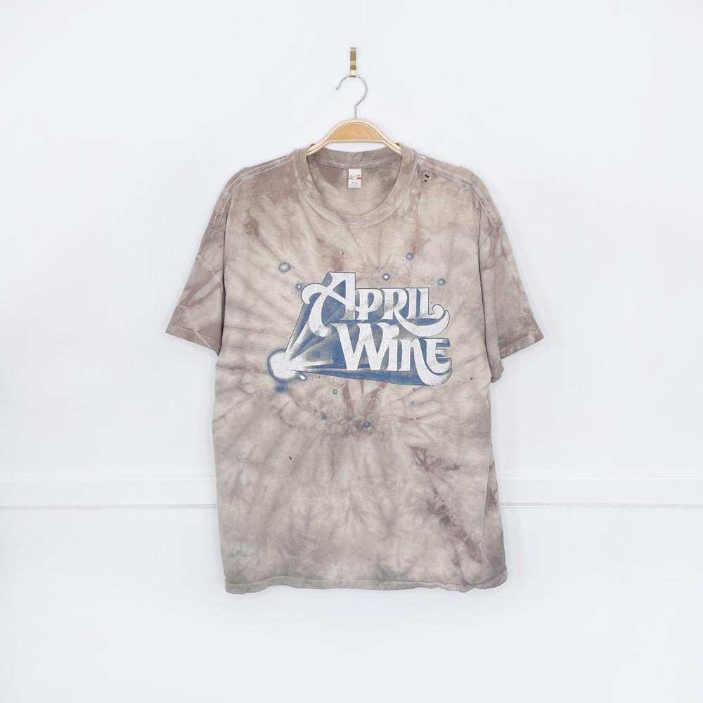 april wine forever for now tie dye tee