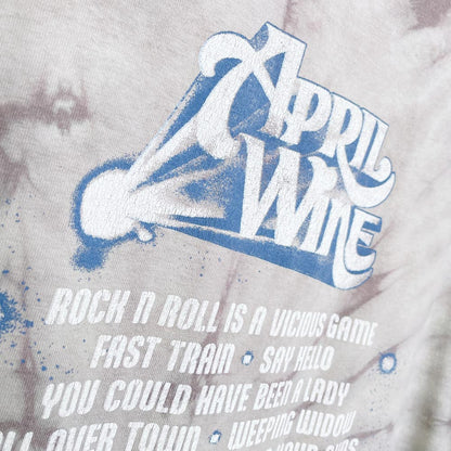 april wine forever for now tie dye tee