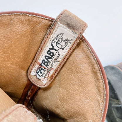 ariat fatbaby heritage leather western boot