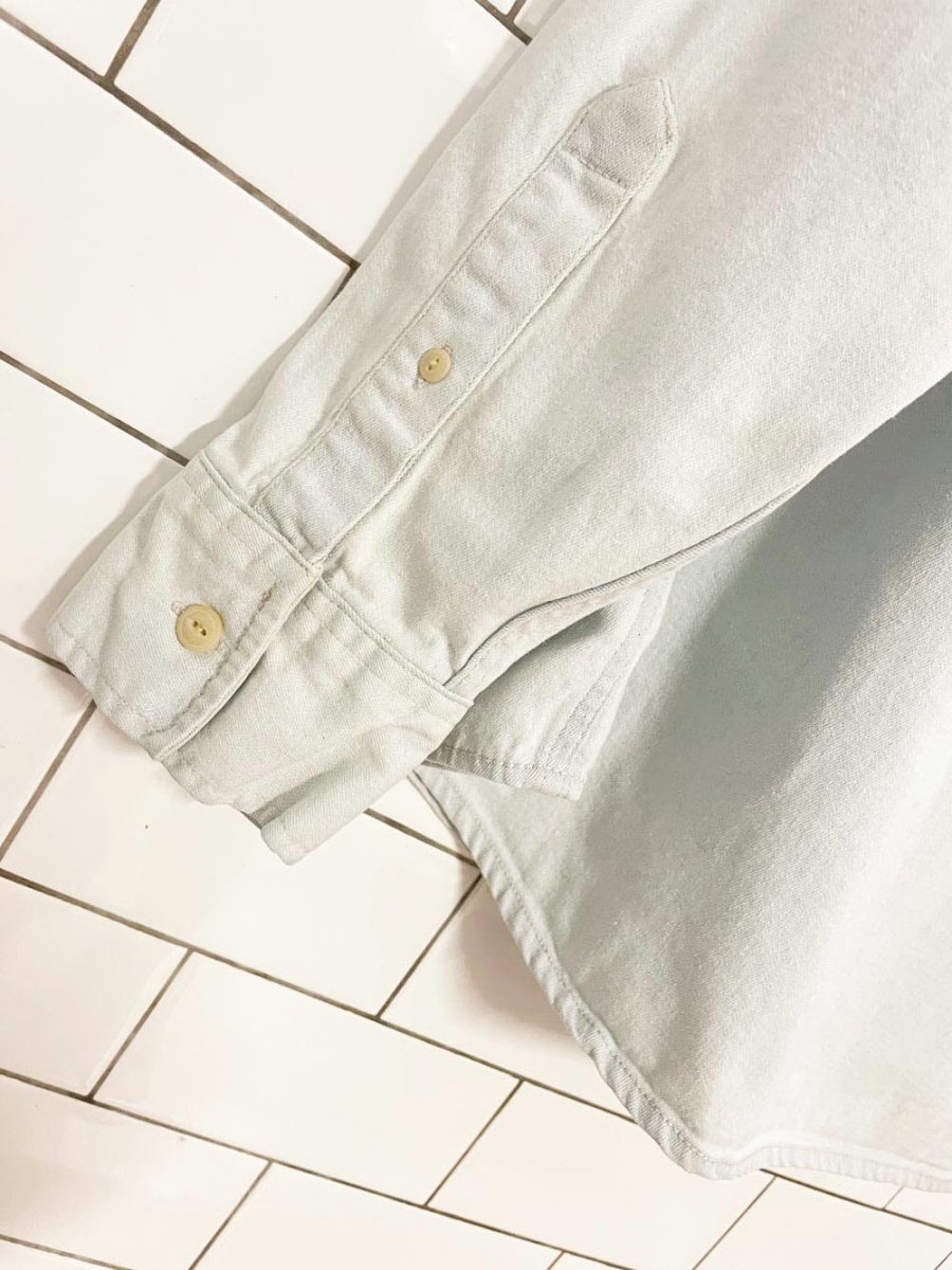 arizona jean co. two pocket denim shirt jacket - good market thrift store