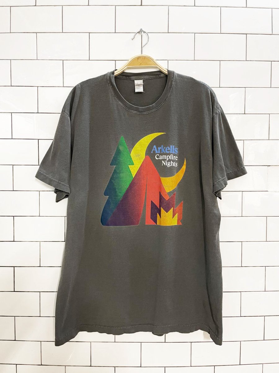 arkells campfire nights graphic tee - good market thrift store