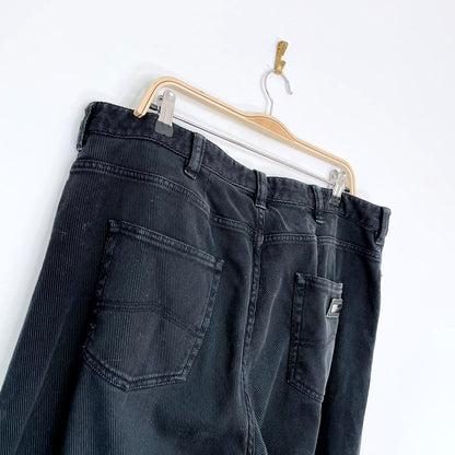 vintage 00 armani collezioni regular straight tight fit pants