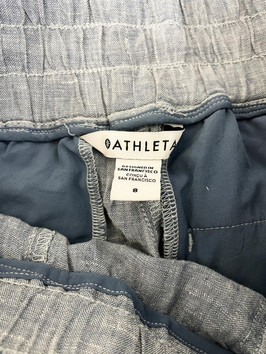 athleta 100% linen drawstring shorts - good market thrift store