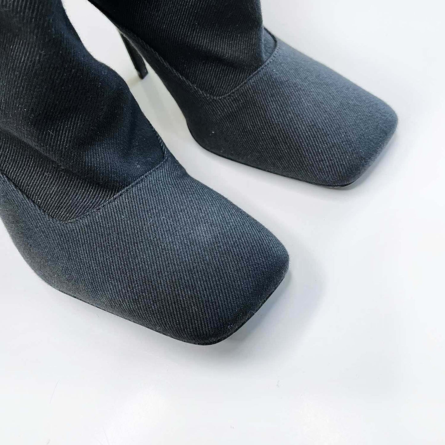 the attico sienna combat knee high boots