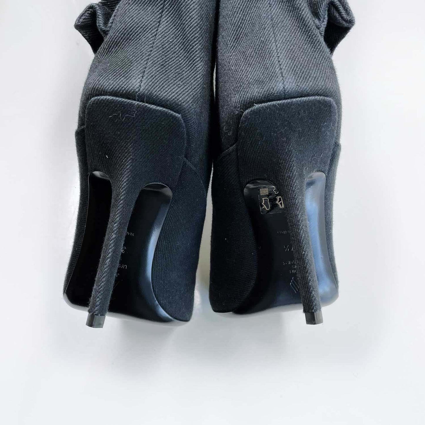 the attico sienna combat knee high boots