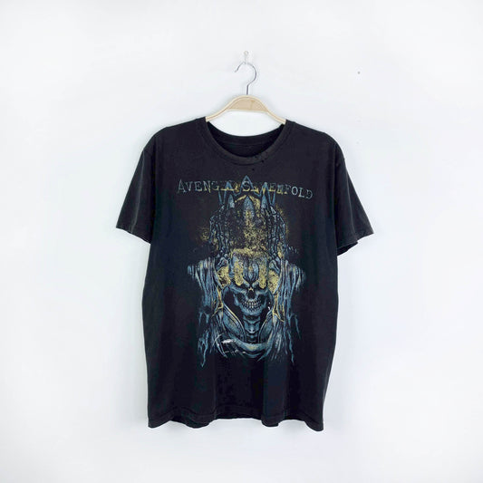 avenged sevenfold reaper distressed tee