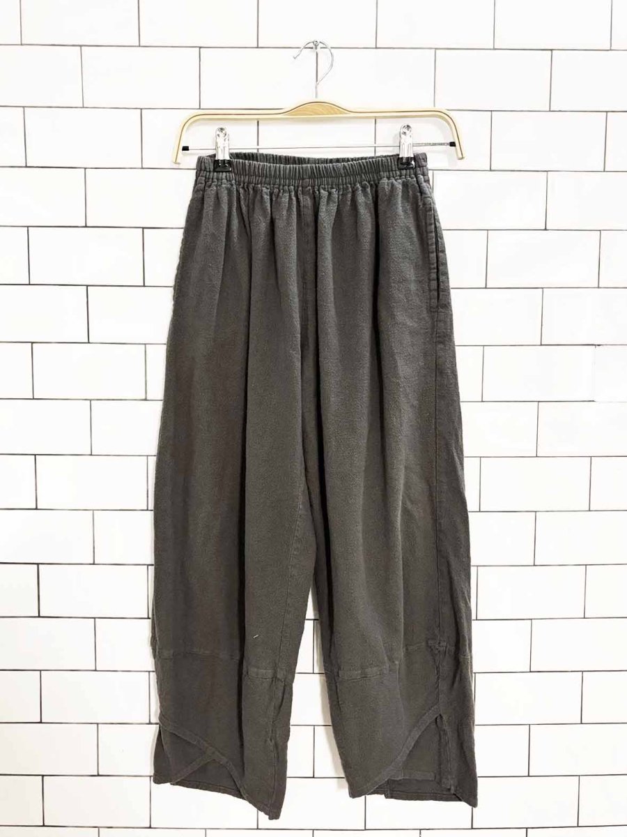 baba balloon leg cropped lounge pants | made in India - good market thrift store
