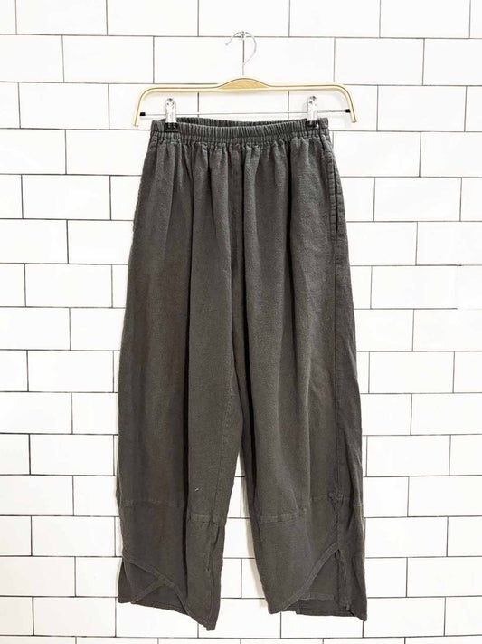baba balloon leg cropped lounge pants | made in India - good market thrift store