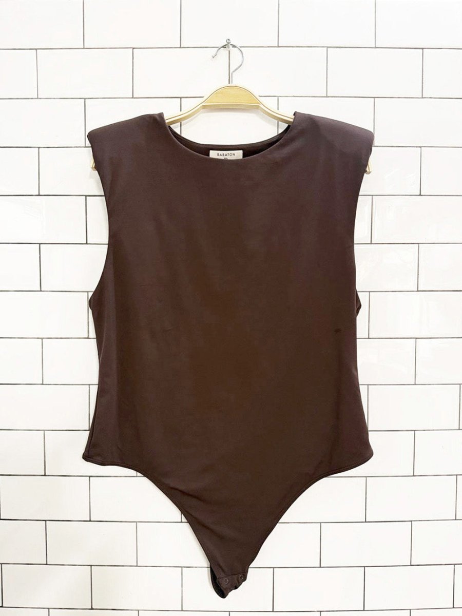 babaton 2025 contour shoulder pad bodysuit | aritzia - good market thrift store