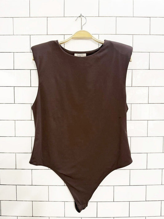babaton 2025 contour shoulder pad bodysuit | aritzia - good market thrift store