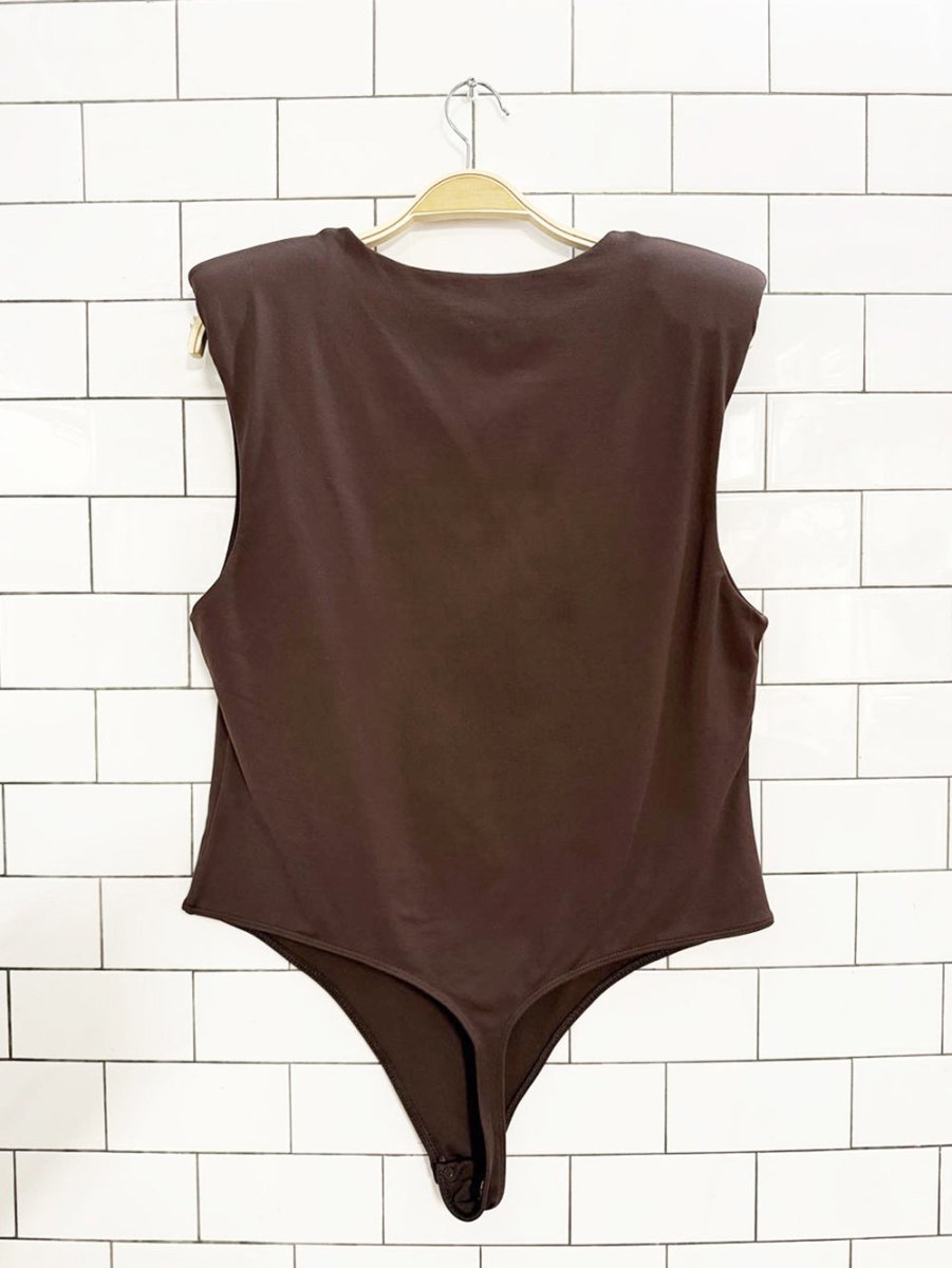 babaton 2025 contour shoulder pad bodysuit | aritzia - good market thrift store