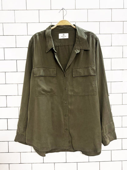 babaton 2025 utility relaxed twill shirt | aritzia - good market thrift store