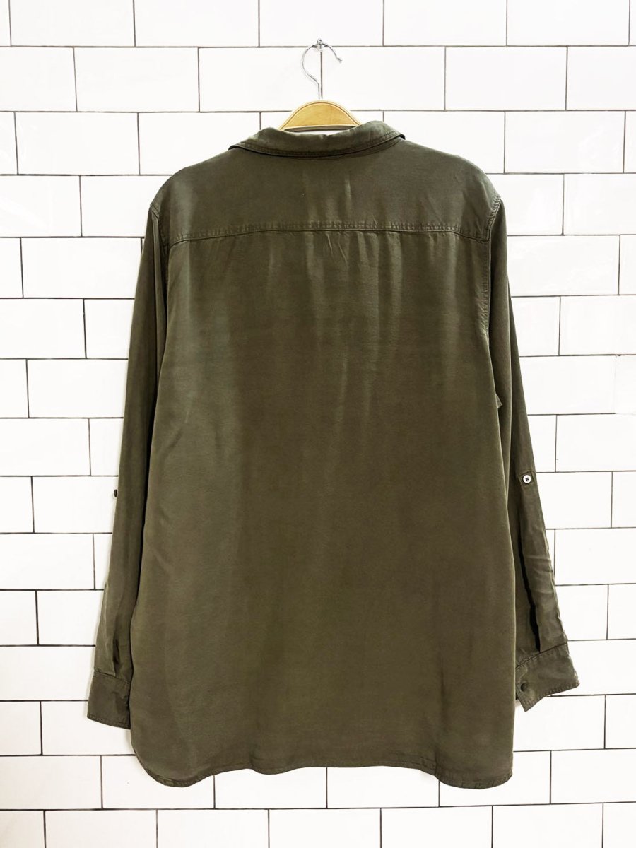 babaton 2025 utility relaxed twill shirt | aritzia - good market thrift store