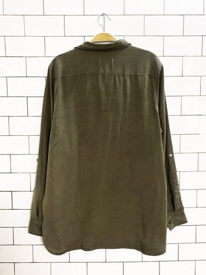 babaton 2025 utility relaxed twill shirt | aritzia - good market thrift store