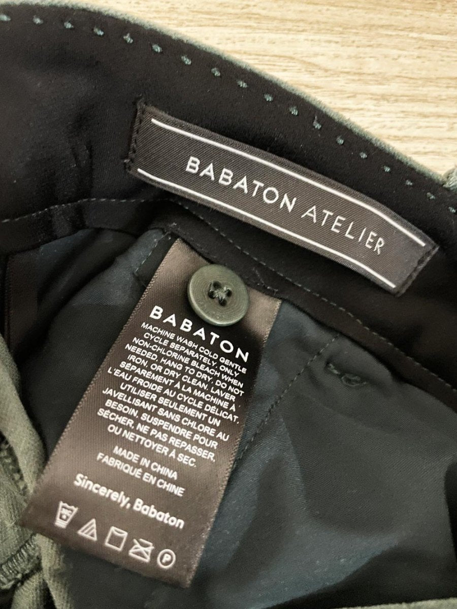 babaton atelier braden velour flare leg trouser | aritzia - good market thrift store