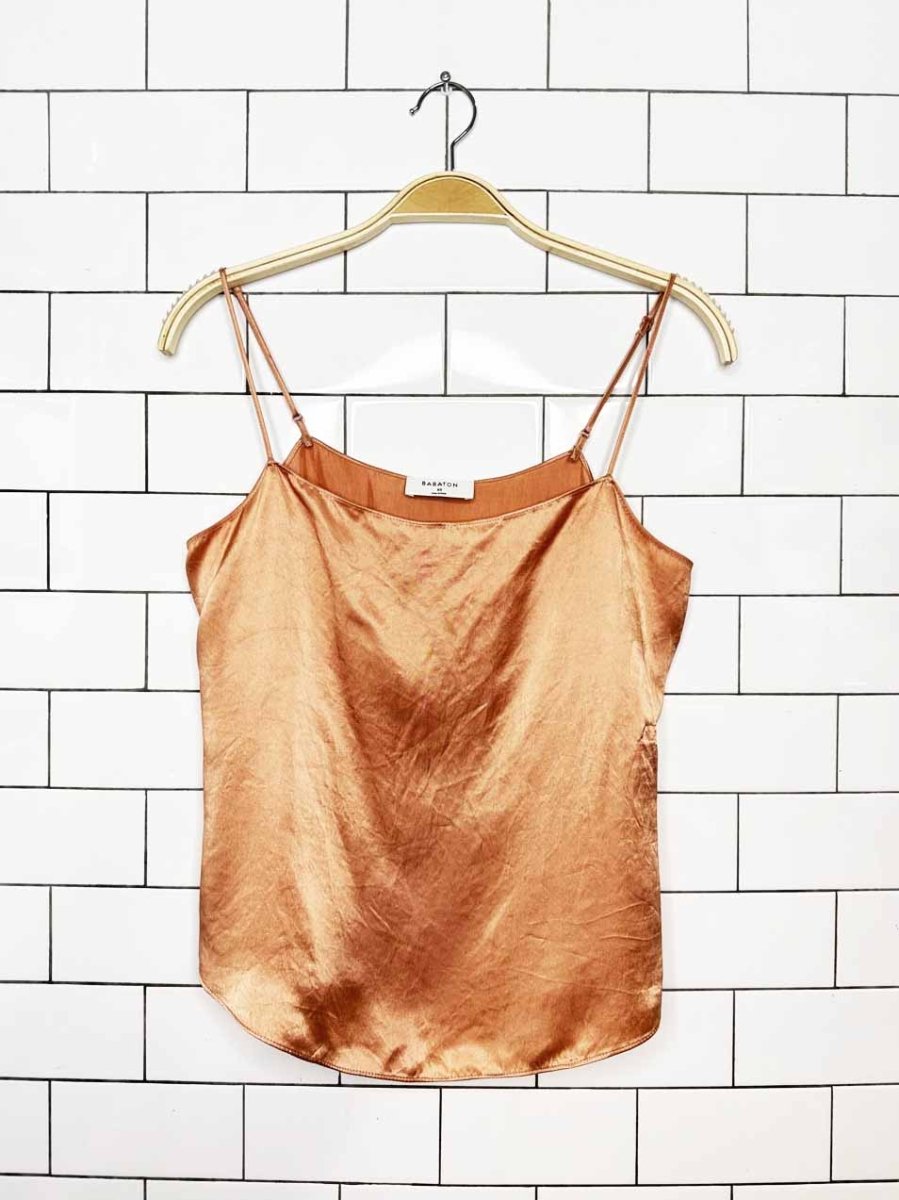 babaton benji satin cami | aritzia - good market thrift store