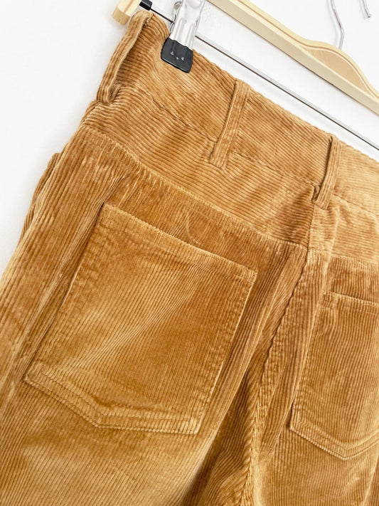 babaton joey chunky cord high waist flared pants | aritzia - good market thrift store