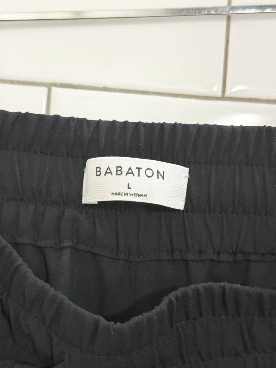 babaton luiz wide leg flowy cropped pants | aritzia - good market thrift store