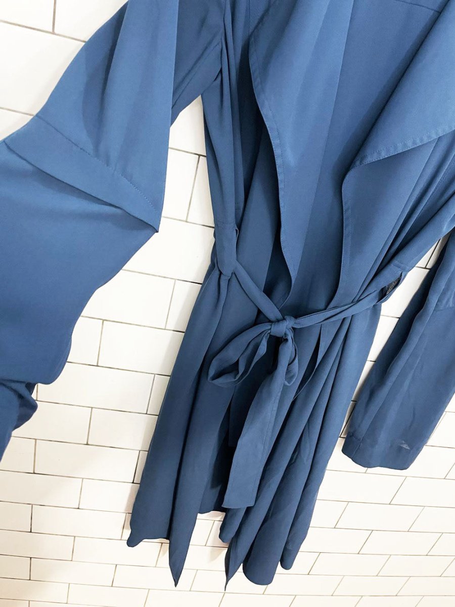 babaton quincey belted open light trench | aritzia - good market thrift store