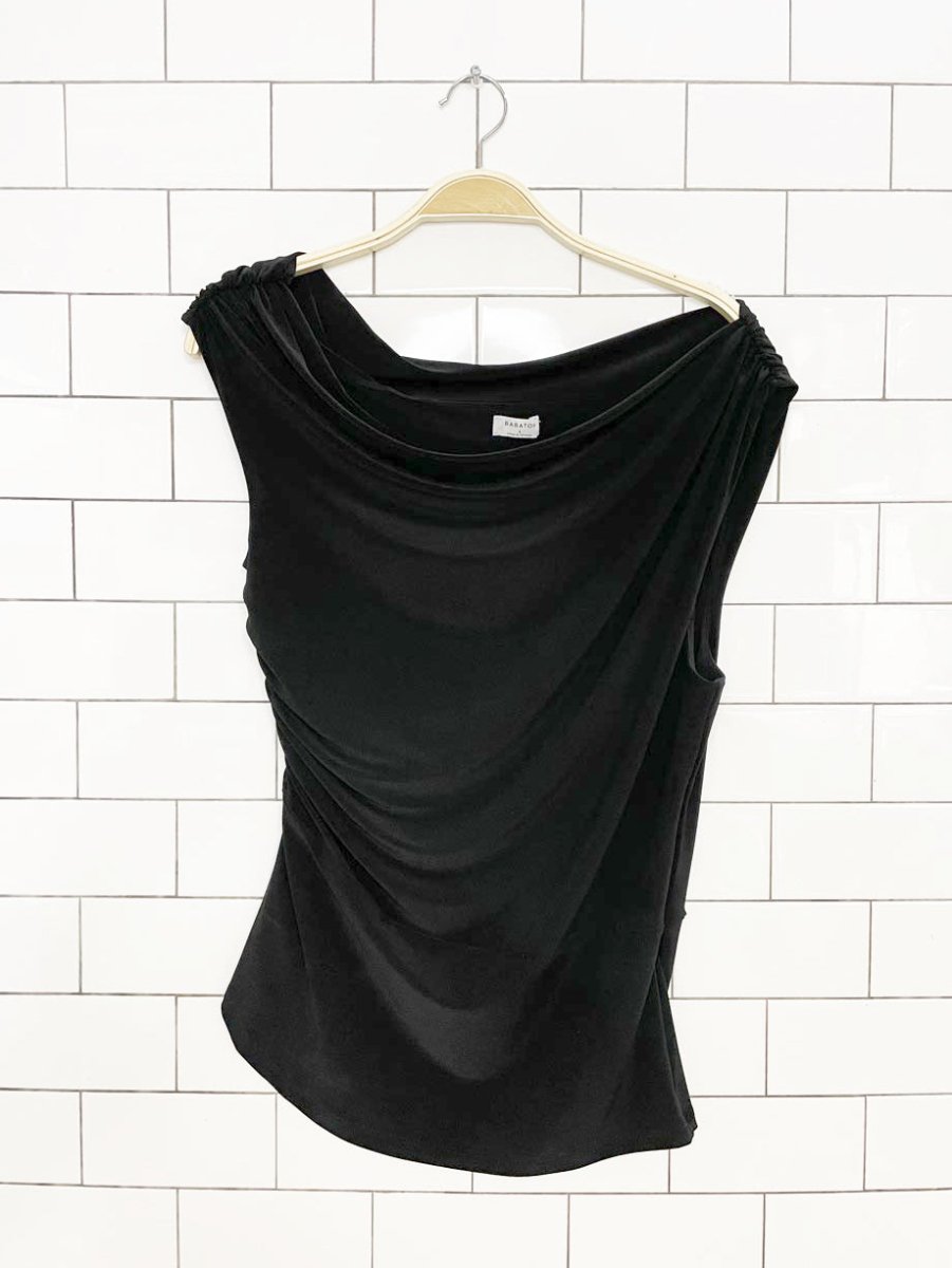 babaton smooth matter off shoulder gallery top | aritzia - good market thrift store