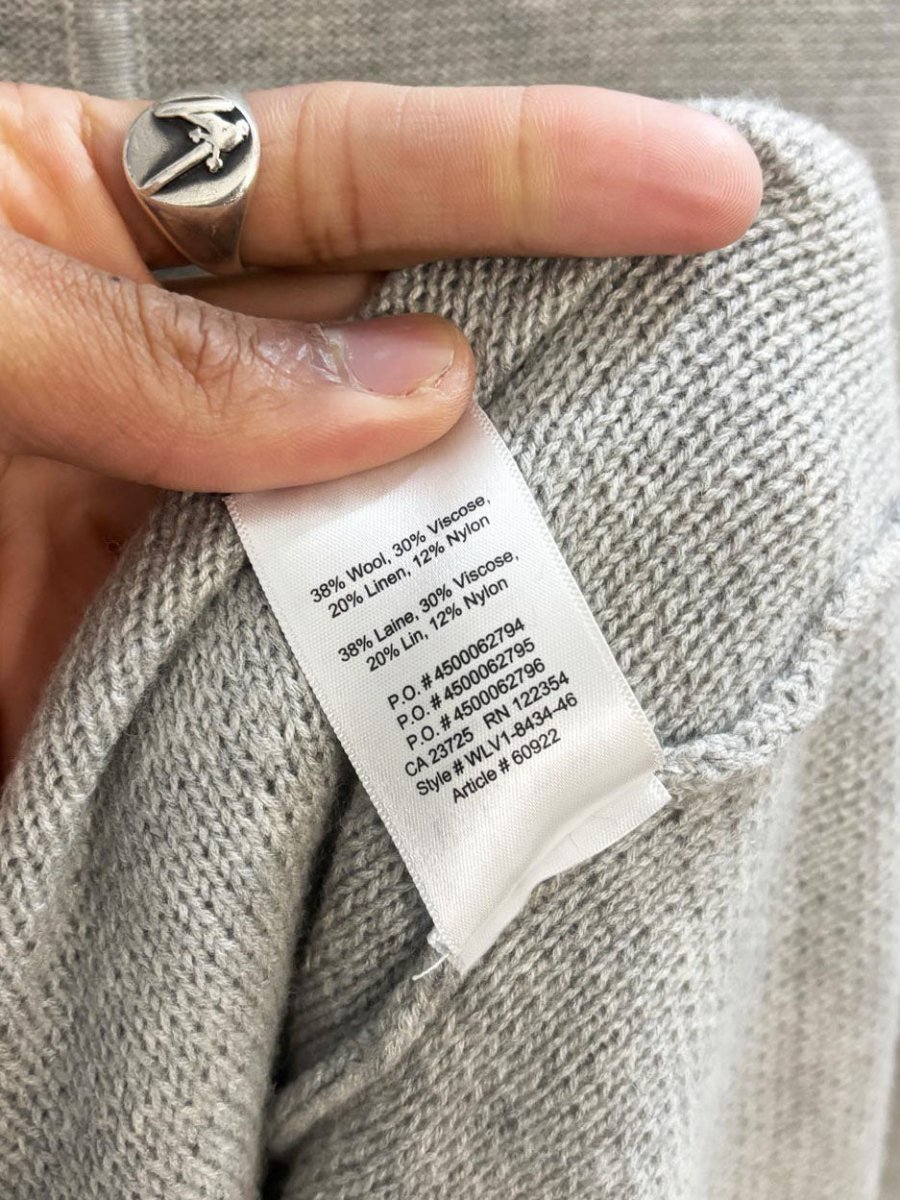 babaton wool - blend long sleeve knit dress | aritzia - good market thrift store