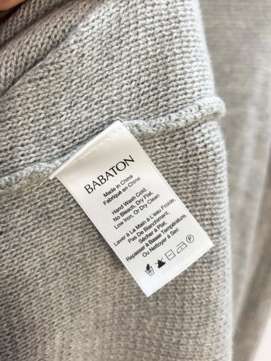 babaton wool - blend long sleeve knit dress | aritzia - good market thrift store